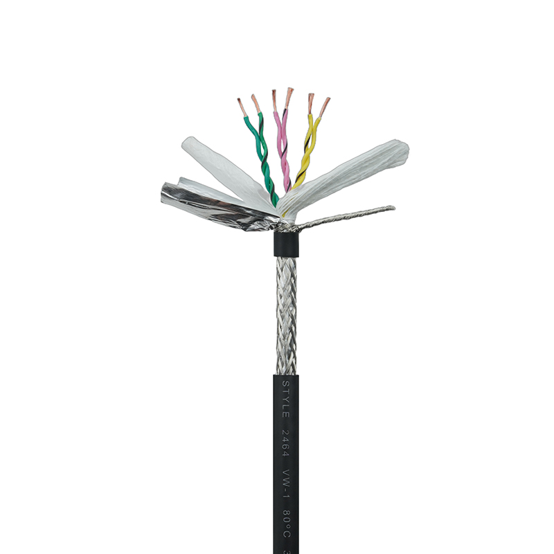 UL2464 Twisted Pair Shielded Soft Sheath Wire (UL-certifierad)
