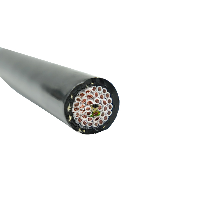 TPU Dual-Sheath vattentät kranupprullningskabel