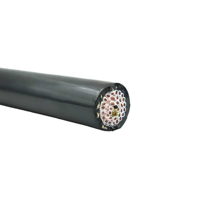 TPU Dual-Sheath vattentät kranupprullningskabel