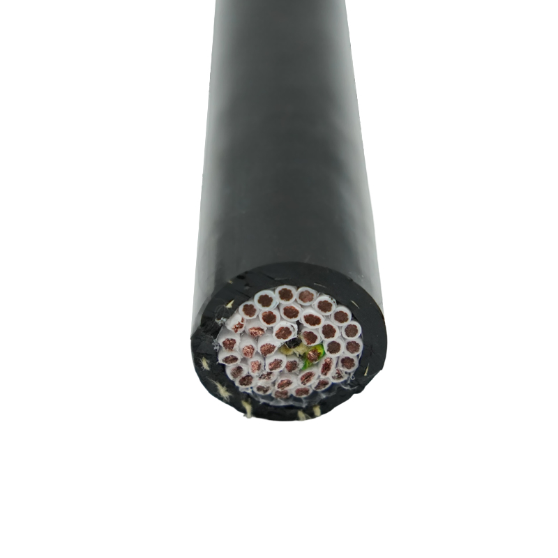 TPU Dual-Sheath vattentät kranupprullningskabel