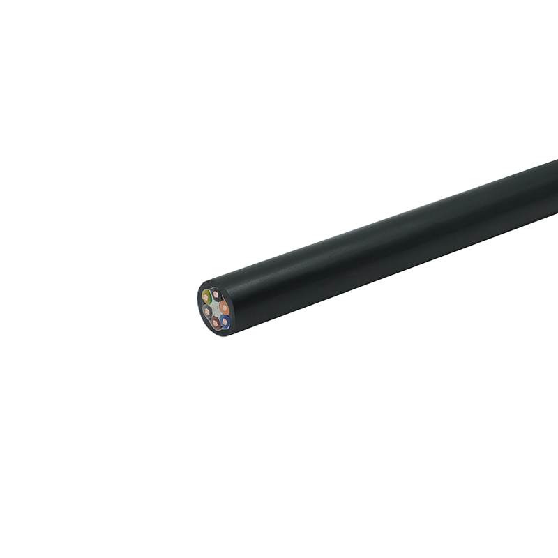 Kopparkärna PVC-isolerad och mantlad flexibel kabel