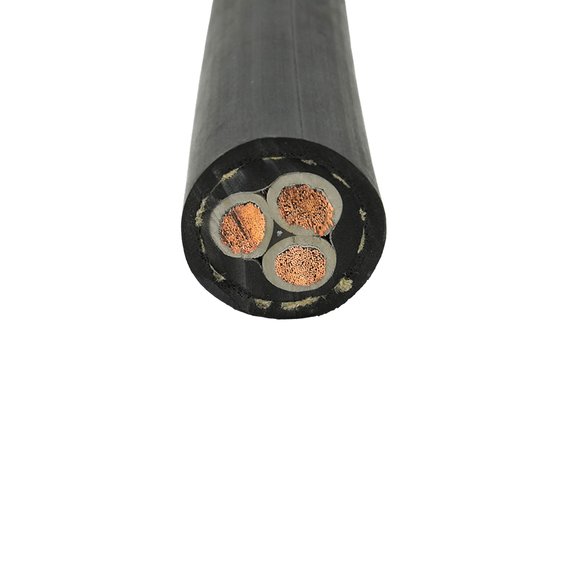 Kraftig, oljebeständig gummikabel för utomhusbruk